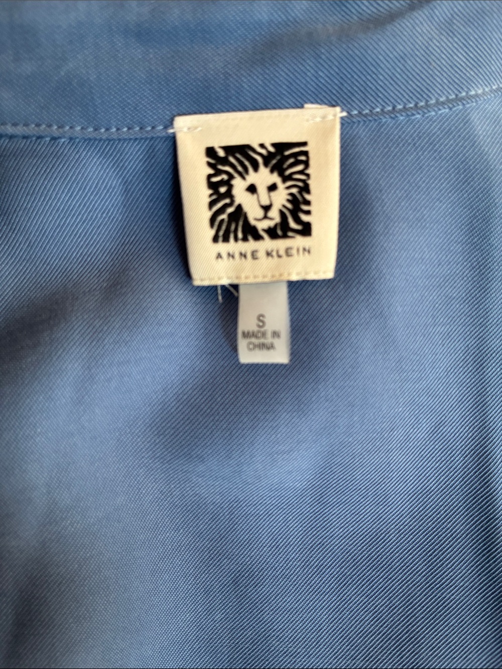 Anne Klein Light Blue Drawstring Utility Jacket Size Small - Picture 2 of 6